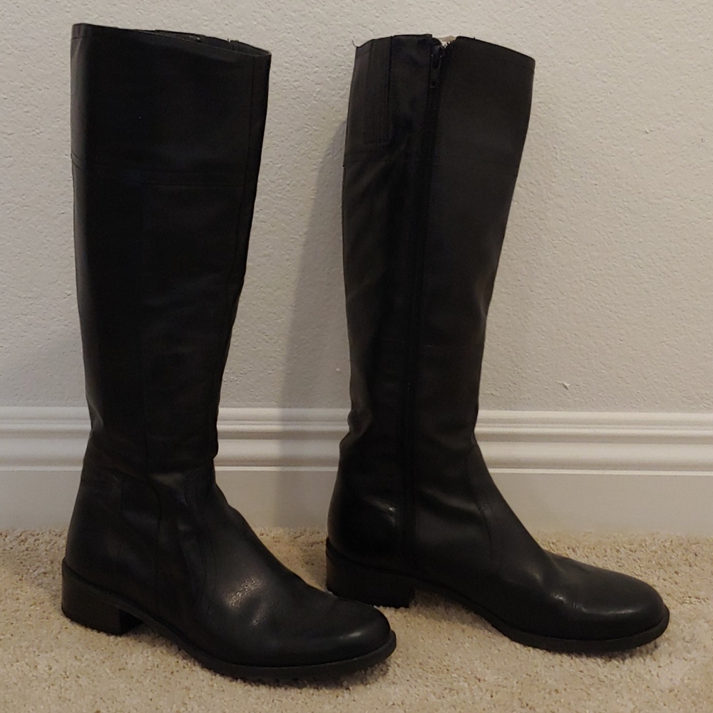 Michelle D tall black boots SZ 7.5